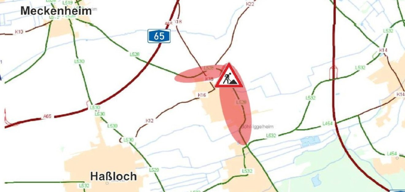 Fahrbahnsanierung
