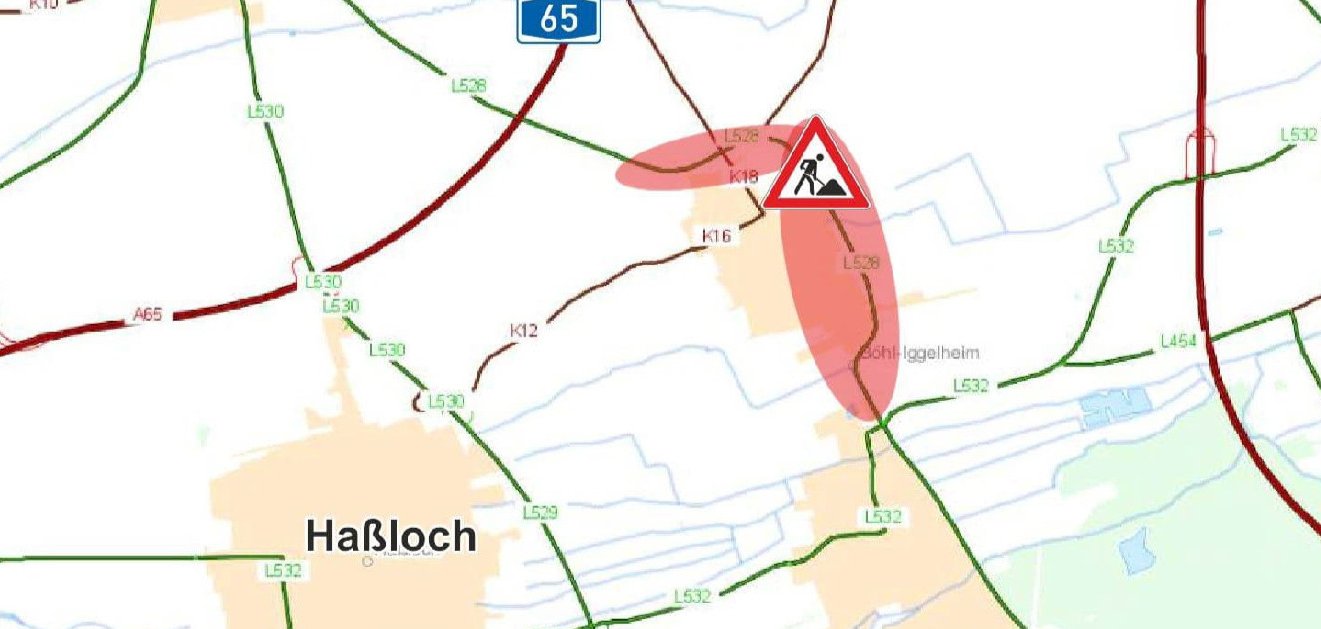 Fahrbahnsanierung