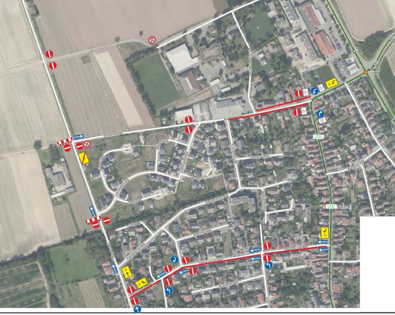 Umleitungsplan Umleitungsplan